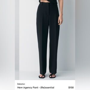 Aritzia New Agency Pant - Black